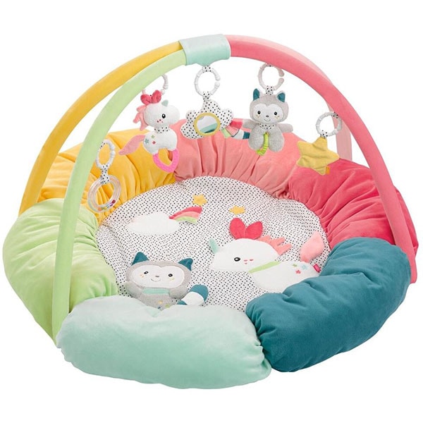 Saltea de joaca FEHN Aiko&Yuki 3D 57195, 0 luni+, multicolor