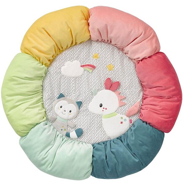 Saltea de joaca FEHN Aiko&Yuki 3D 57195, 0 luni+, multicolor