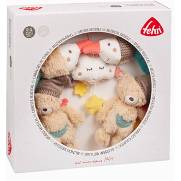 Carusel muzical FEHN Bruno 60249, 0 luni+, multicolor