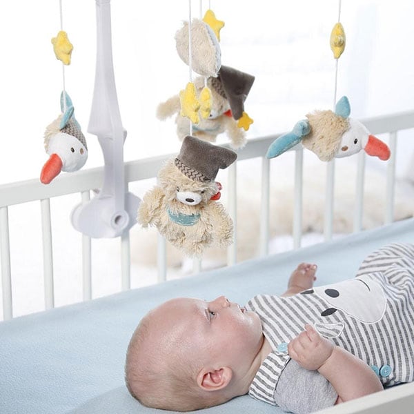 Carusel muzical FEHN Bruno 60249, 0 luni+, multicolor