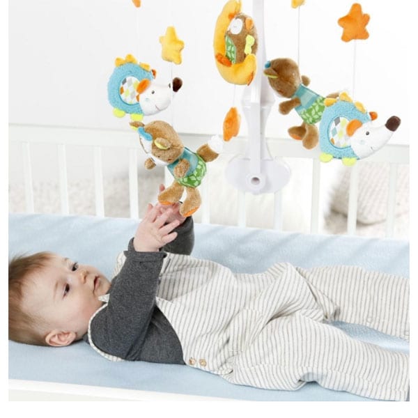 Carusel muzical FEHN Prietenii Somnorosi 71214, 0 luni+, multicolor