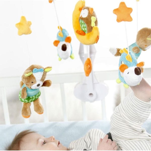 Carusel muzical FEHN Prietenii Somnorosi 71214, 0 luni+, multicolor