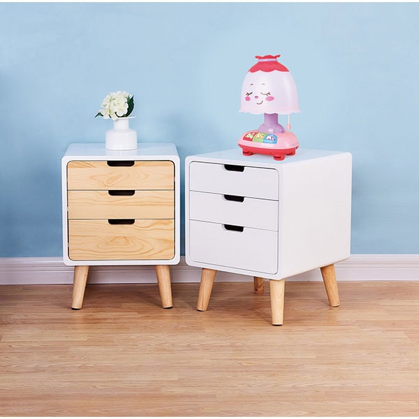 Lampa de veghe cu lumini si sunete HOLA 1107, alb-roz