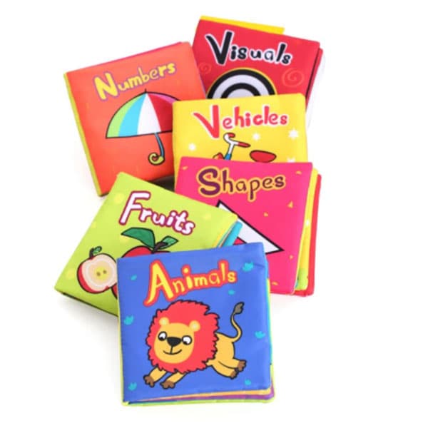 Set 6 carticele fosnitoare TOPBRIGHTS 120321, 0 luni+, multicolor