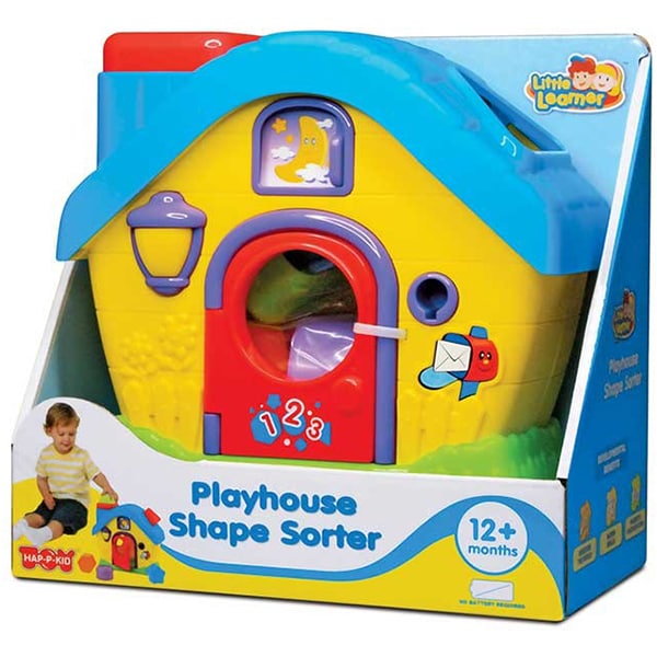Jucarie sortare LITTLE LEARNER Casuta vesela 4246, 12 luni+, multicolor 