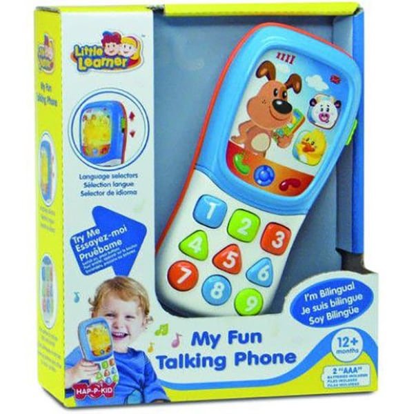Jucarie interactiva LITTLE LEARNER Primul meu telefon distractiv 4266T, 12 luni+, multicolor 