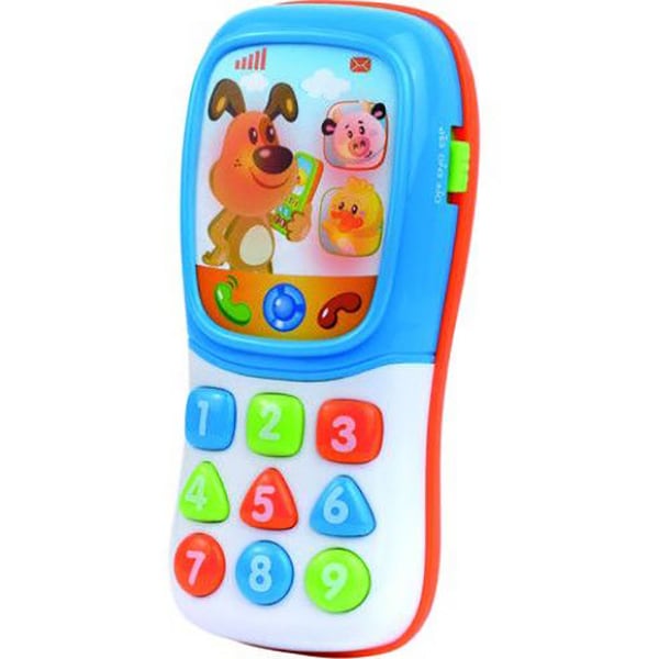 Jucarie interactiva LITTLE LEARNER Primul meu telefon distractiv 4266T, 12 luni+, multicolor 