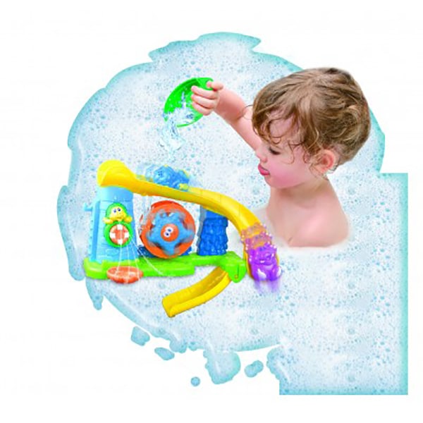Jucarie de baie LITTLE LEARNER Aqua Park 4324, 12 luni+, multicolor 
