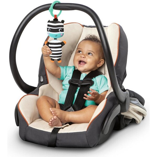 Saltea de joaca BRIGHT STARTS Zig Zag Safari 52039, 0-12 luni, multicolor