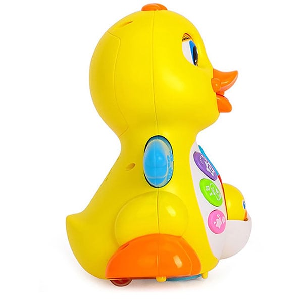 Jucarie interactiva HOLA Ratusca dansatoare cu sunete si melodii 808, 18 luni+, multicolor