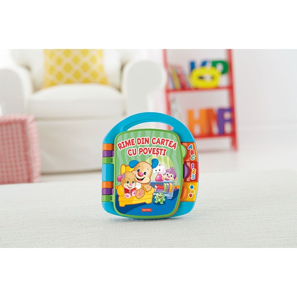Jucarie interactiva FISHER PRICE Laugh&Learn - Cartea de povesti MTDKJ99, 3 luni+, multicolor