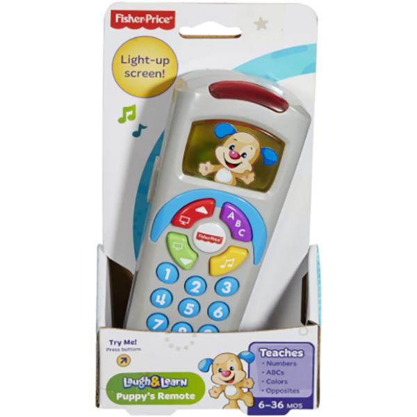 Jucarie interactiva FISHER PRICE Laugh&Learn - Telecomanda vorbareata MTDLM11, 6luni - 3ani, multicolor