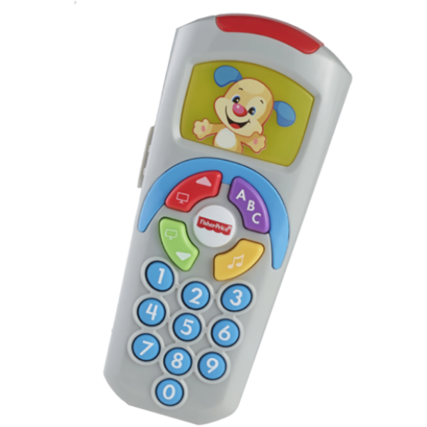 Jucarie interactiva FISHER PRICE Laugh&Learn - Telecomanda vorbareata MTDLM11, 6luni - 3ani, multicolor
