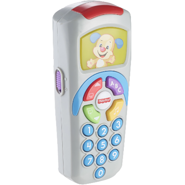 Jucarie interactiva FISHER PRICE Laugh&Learn - Telecomanda vorbareata MTDLM11, 6luni - 3ani, multicolor