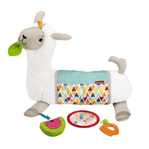 Jucarie interactiva FISHER PRICE Lama cu activitati MTFXC36, o luni+, multicolor