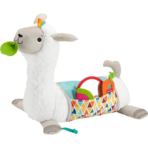 Jucarie interactiva FISHER PRICE Lama cu activitati MTFXC36, o luni+, multicolor