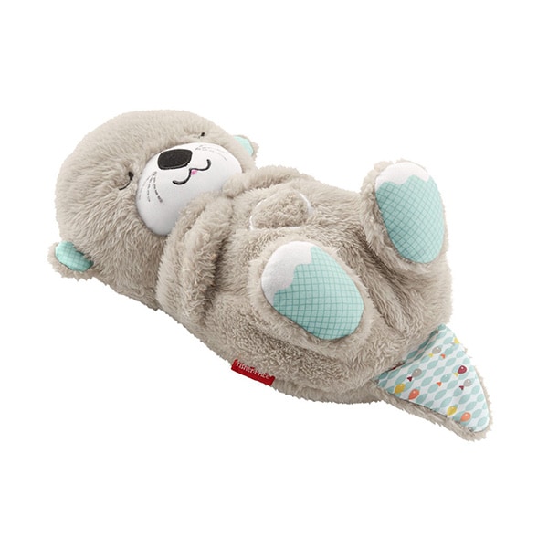 Jucarie de plus interactiva FISHER PRICE Vidra MTFXC66, 0 luni+, bej-bleu