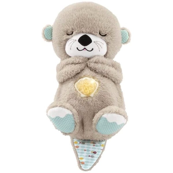 Jucarie de plus interactiva FISHER PRICE Vidra MTFXC66, 0 luni+, bej-bleu