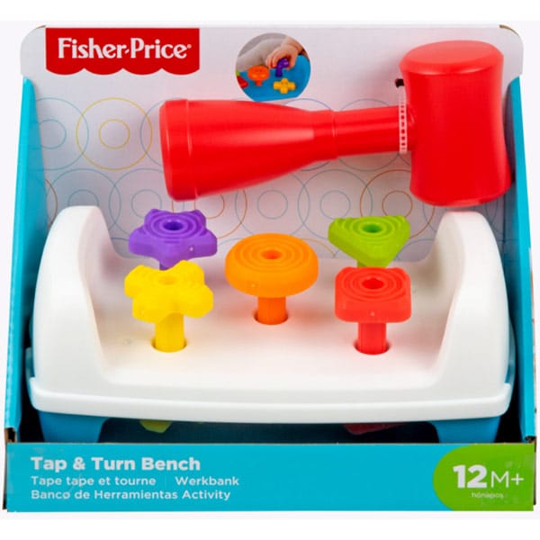 Jucarie interactiva FISHER PRICE Banc de lucru MTGJW05O, 12 luni+, multicolor