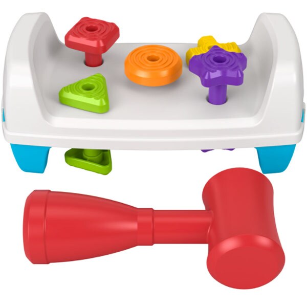 Jucarie interactiva FISHER PRICE Banc de lucru MTGJW05O, 12 luni+, multicolor
