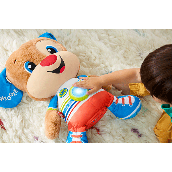 Jucarie interactiva FISHER PRICE So big puppy MTHJF23O, 18 luni+, multicolor