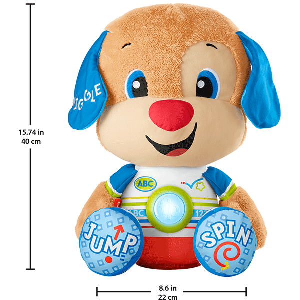 Jucarie interactiva FISHER PRICE So big puppy MTHJF23O, 18 luni+, multicolor