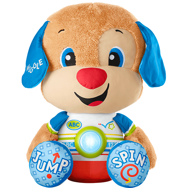 Jucarie interactiva FISHER PRICE So big puppy MTHJF23O, 18 luni+, multicolor