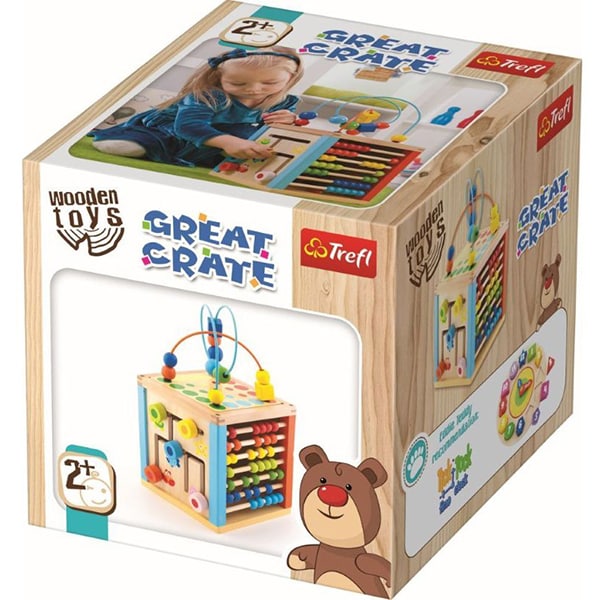 Jucarie interactiva TREFL Cub educativ 60941, 2 - 6 ani, multicolor