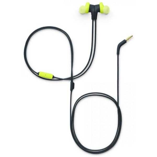 Casti JBL Endurance Run, Cu fir, In-ear, Microfon, galben
