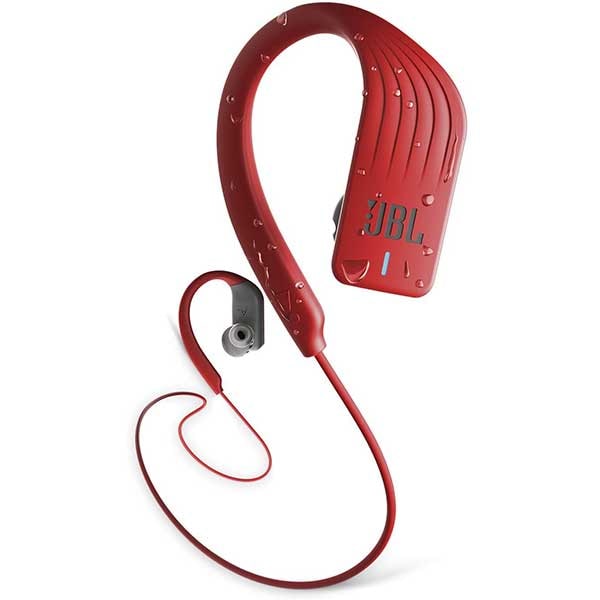 Casti JBL Endurance Sprint, Bluetooth, In-ear, Microfon, rosu