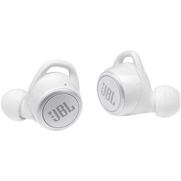 Casti JBL LIVE 300TWS, True Wireless, Bluetooth, In-ear, Microfon, alb
