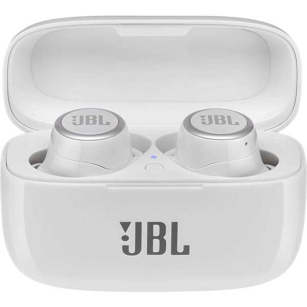 Casti JBL LIVE 300TWS, True Wireless, Bluetooth, In-ear, Microfon, alb