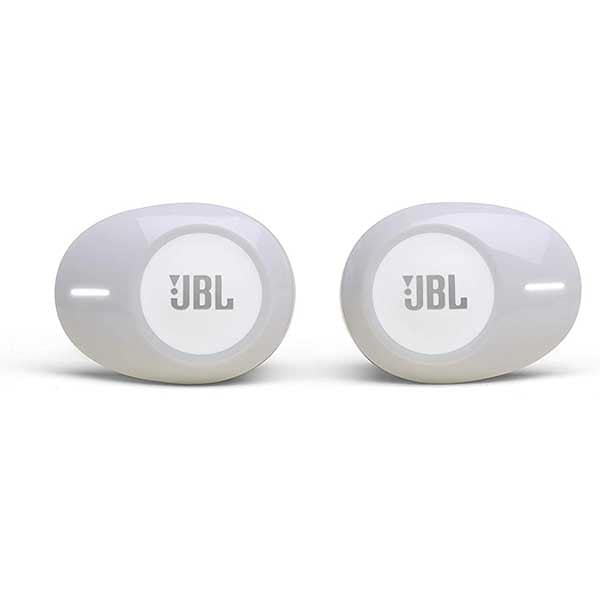 Casti JBL Tune 120TWS, True Wireless, Bluetooth, In-ear, Microfon, alb