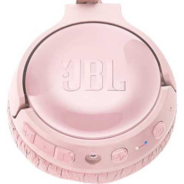 Casti JBL Tune 600BTNC, Bluetooth, On-ear, Microfon, Noise Cancelling, roz