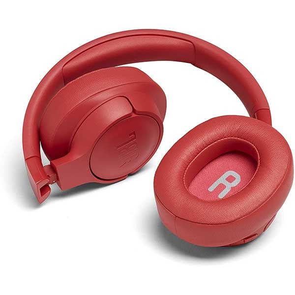 Casti JBL Tune 700BT, Bluetooth, Over-ear, Microfon, rosu