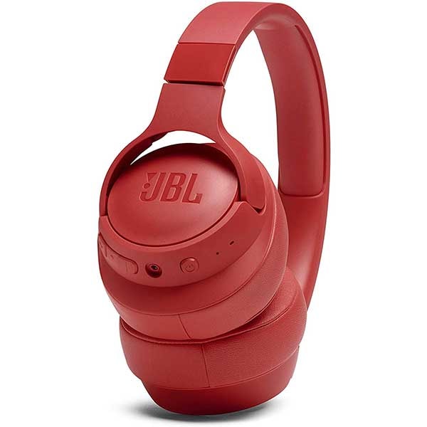 Casti JBL Tune 700BT, Bluetooth, Over-ear, Microfon, rosu