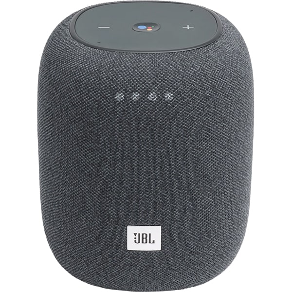 Boxa inteligenta JBL Link Music, 20W, Google Assistant, Bluetooth, Wi-Fi, gri