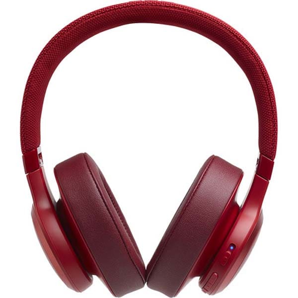 Casti JBL Live 500BT, Bluetooth, Over-ear, Microfon, rosu