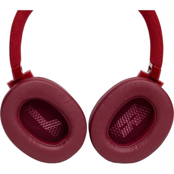 Casti JBL Live 500BT, Bluetooth, Over-ear, Microfon, rosu