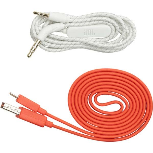 Casti JBL Live 500BT, Bluetooth, Over-ear, Microfon, alb