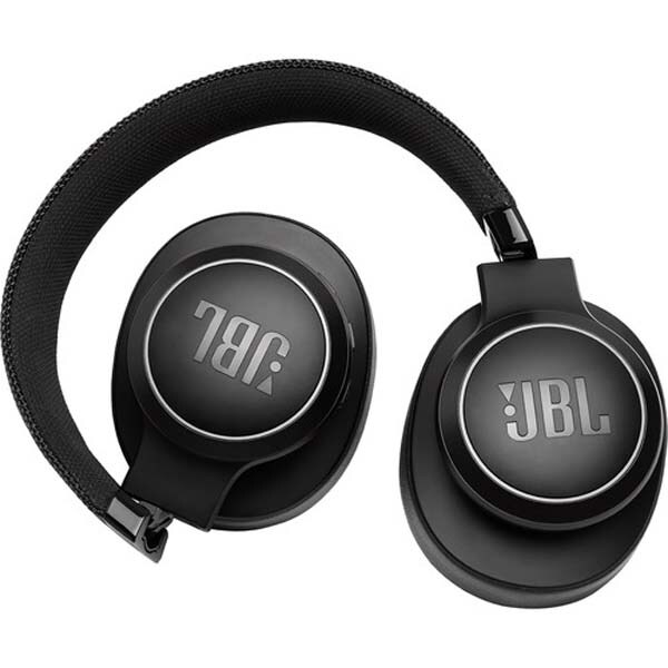 Casti JBL Live 500BT, Bluetooth, Over-ear, Microfon, negru