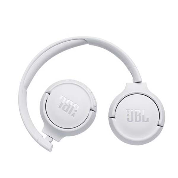 Casti JBL Tune 500BT, Bluetooth, On-ear, Microfon, alb