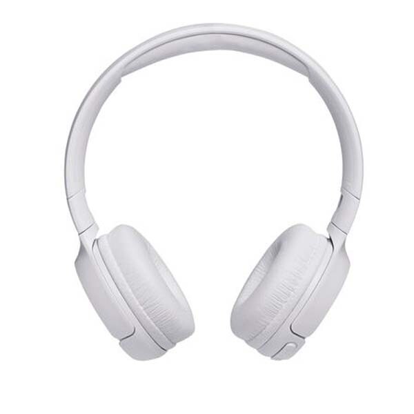 Casti JBL Tune 500BT, Bluetooth, On-ear, Microfon, alb