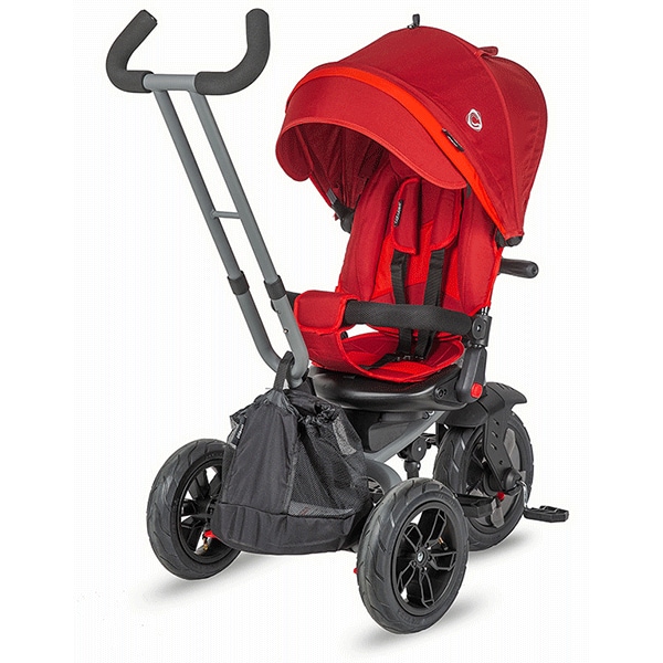 Tricicleta copii multifunctionala COCCOLLE Pianti 321013420, 12 luni+, rosu-negru