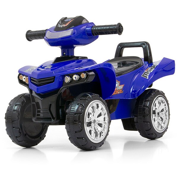 ATV MILLY MALLY Monster M27522, 18 luni+, albastru-negru