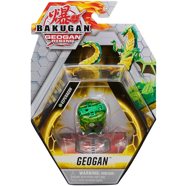 Figurina BAKUGAN Viperagon S3 Geogan 6059850_20129003, 6 ani+, verde