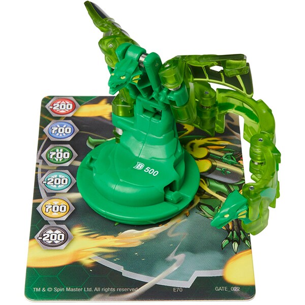Figurina BAKUGAN Viperagon S3 Geogan 6059850_20129003, 6 ani+, verde