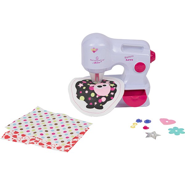 Masina de cusut MAISONELLE 33835J, 6 ani+, alb-roz