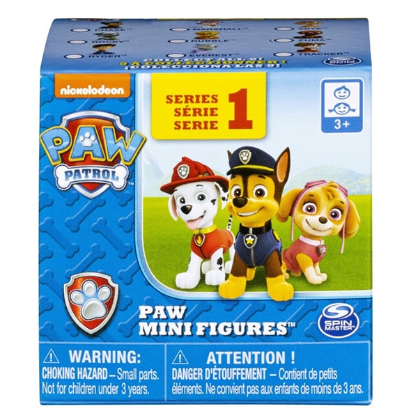 Figurina PAW PATROL In cutie surpriza 6045829, 3 ani+, multicolor