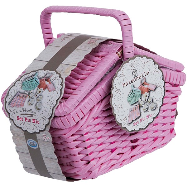 Set picnic MAISONELLE 56288J, 3 ani+, roz-bleu 